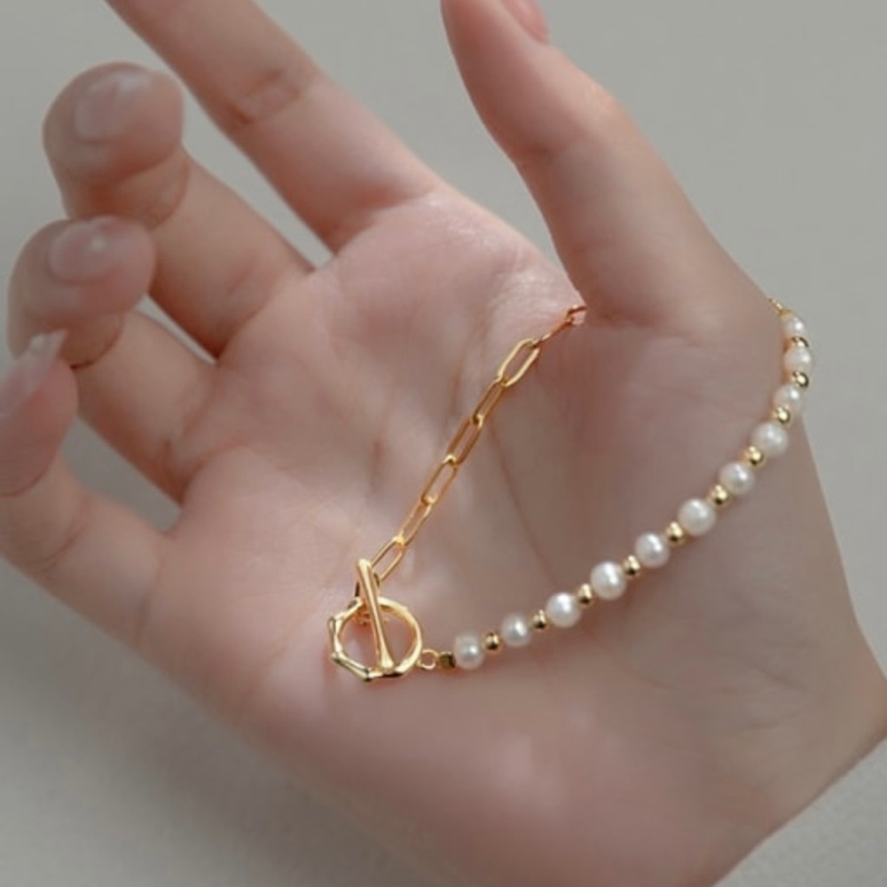 Freshwater Pearl 925 Sterling Silver Beaded Jewelry